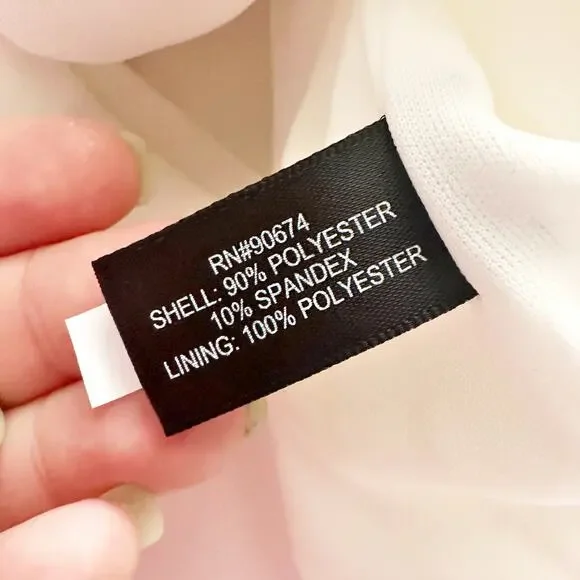 Boston Proper Garden Of Eve Print Square-Neck Scuba Sheath Dress Women’s Size 14 - Picture 9 of 16